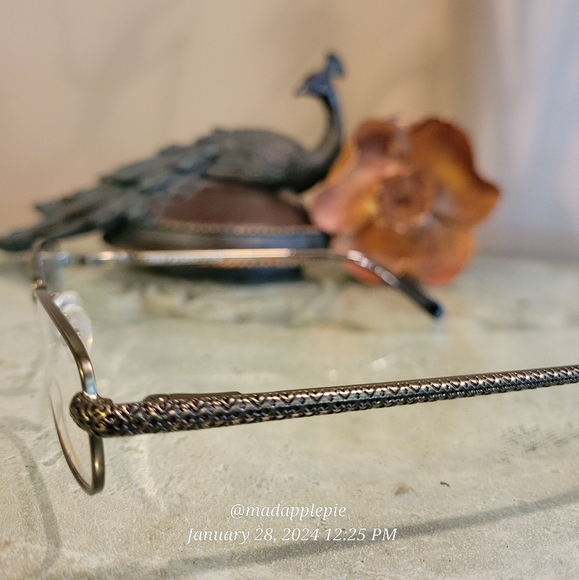 Tory Burch TY1009 Eyeglass Frames Only Metal Flex Hinges Designer Luxury #110 - Picture 7 of 12